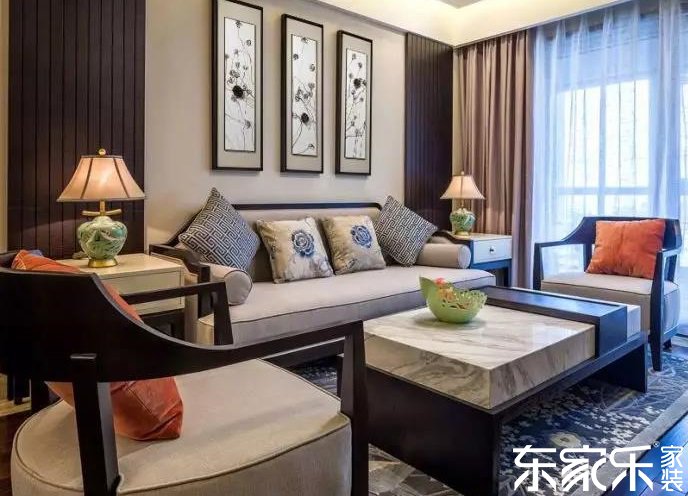 小戶型新中式裝修風(fēng)格樣板間，實(shí)力被這滿滿美感圈粉！